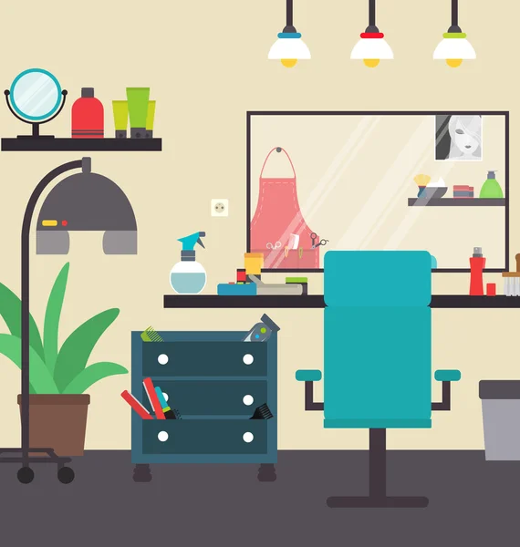 Haidressing salon iç