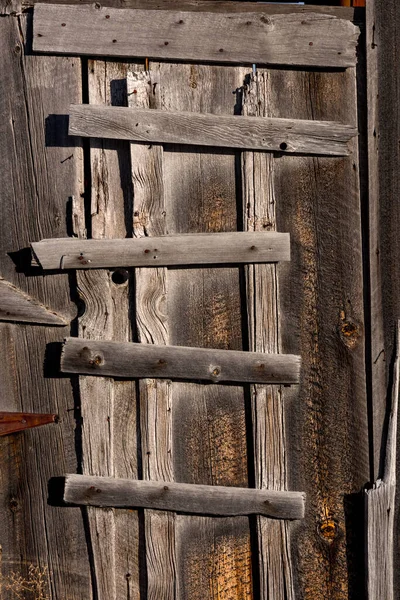 Weathered Wood Side Barn — Stok fotoğraf