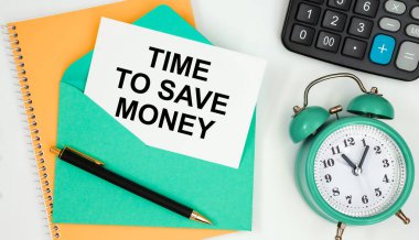 Posta zarfında para, saat, hesap makinesi ve kalem tasarruf etmek için kullanılan bir kart..