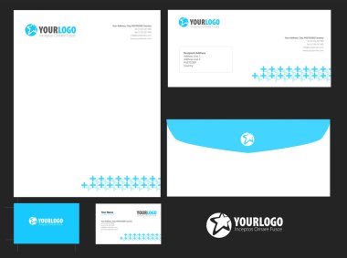 kurumsal kırtasiye şablonu