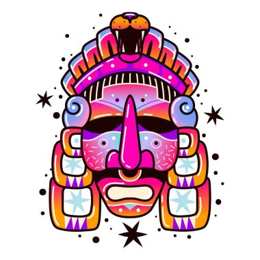 Maya kültür maskesi