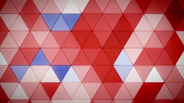 Triangle Polygone Boucle 07 Patriotique — Video