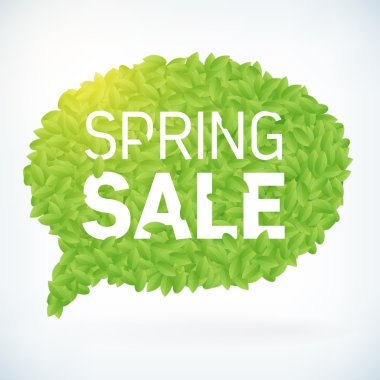 Taze bahar Satılık konuşma balonu iş geçmişi 