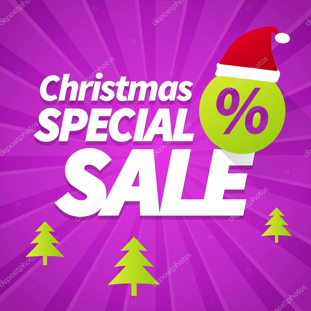 christmas special sale background
