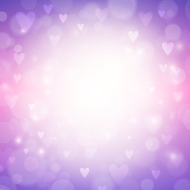 Sevgililer günü parlak bokeh arka plan