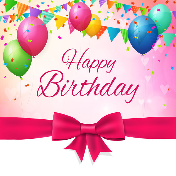 поздравительные открытки с воздушными шарами и флагами
.