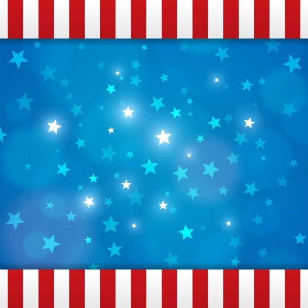 矢量美国抽象明星背景 — 图库矢量图片