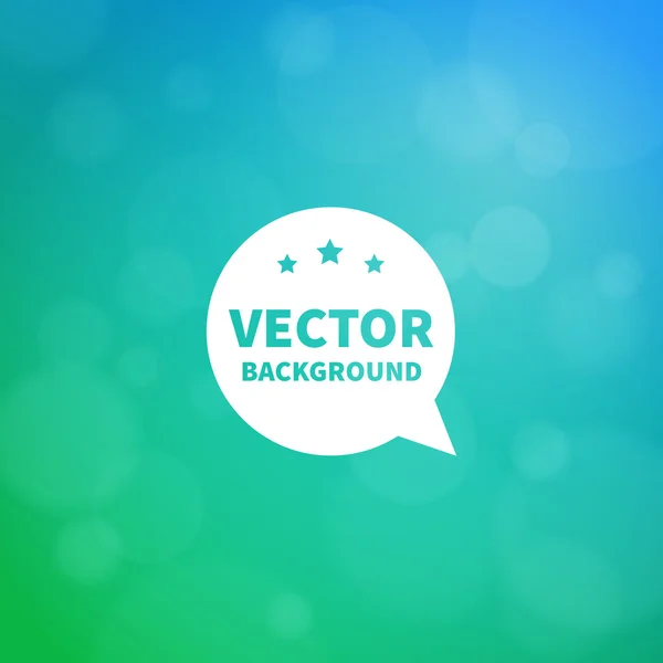 Abstraktní rozostření modré zelené pozadí — Stockový vektor