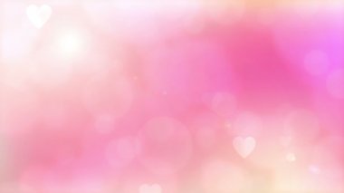 romantik bulanık döngü arka plan animasyon