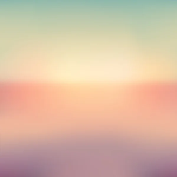 Estate sfocatura vettoriale tramonto sfondo — Vettoriale Stock