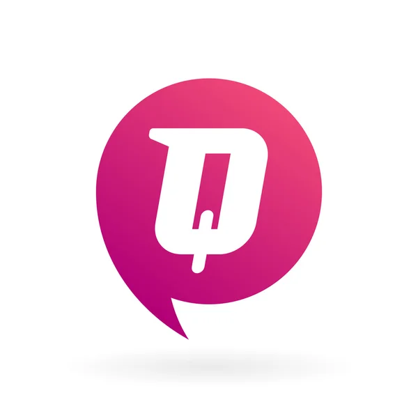 Nowoczesny literę Q logo Projekt ikonę szablon — Wektor stockowy