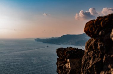 Alanya şehrindeki kale.