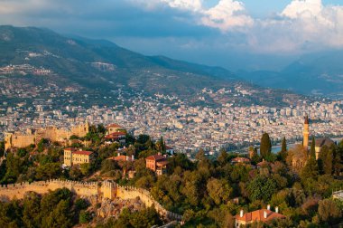 Alanya şehrindeki kale.