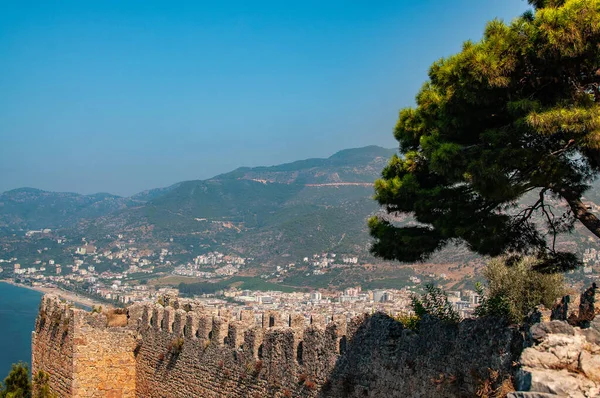 Fortezza Nella Città Alanya — Foto Stock