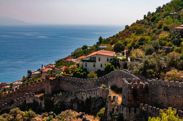 Fästning Staden Alanya — Stockfoto