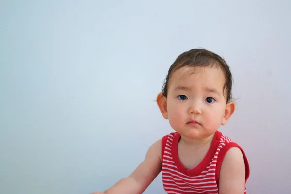 Baby portrait in the house — Stock Photo, Image