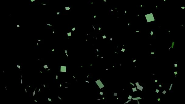 Imagem de CG de partícula de Confetti — Vídeo de Stock