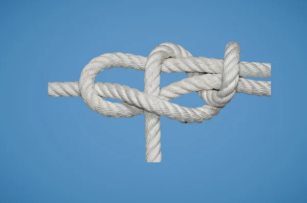 Sheet Bend Double Knot — Stock Photo, Image