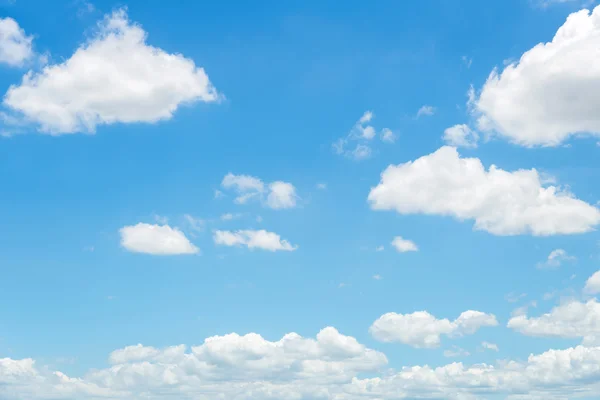 Blue sky with clouds nature for background — Stock Photo, Image