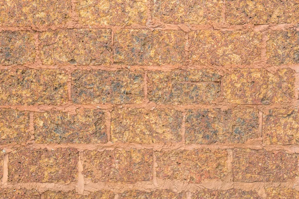 Brown marble brick wall abstract for background — Stock Photo, Image