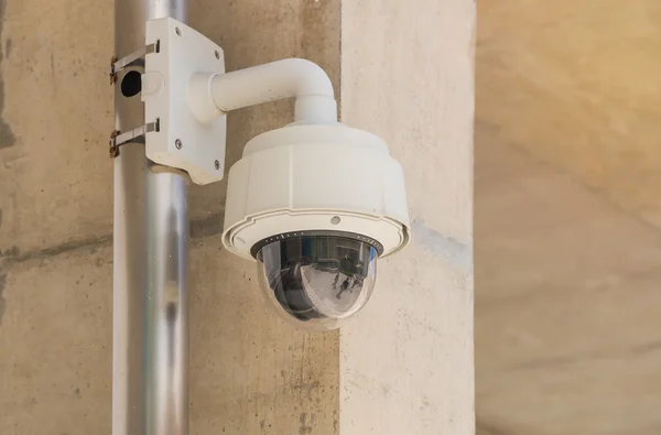 Cámara de seguridad CCTV y vídeo urbano, dispositivo electrónico —  Fotos de Stock