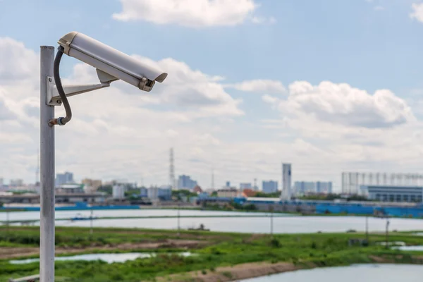 Beveiliging CCTV camera en stedelijke video, elektronisch apparaat — Stockfoto