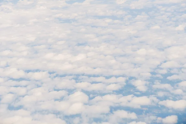 Luftfoto af skyer med blå himmel natur - Stock-foto