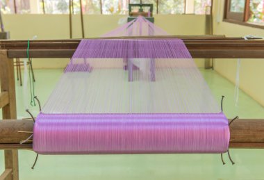 renkli arka plan için ham ipek iplik