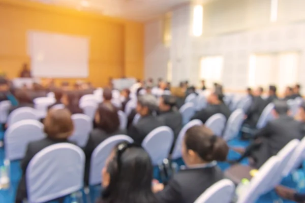 Embaçamento de conferência de negócios e apresentação na conferência h — Fotografia de Stock