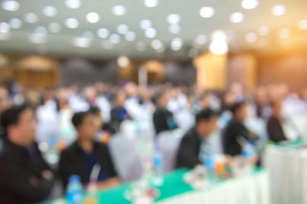 Blur of business Conference and Presentation in the conference h