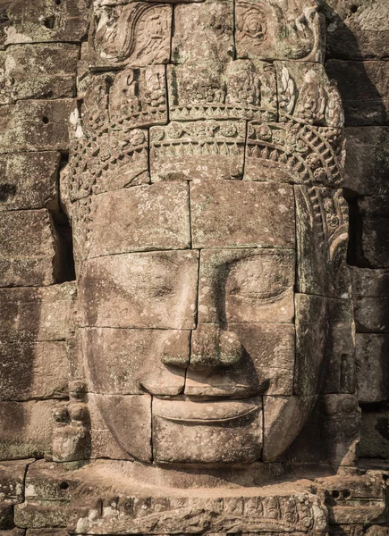 Château de Bayon ou Prasat Temple khmer de Bayon à Angkor en siem moissonnent — Photo