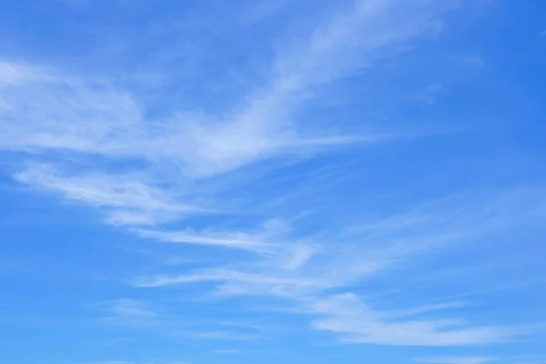 Cielo Azul Con Nubes Naturaleza Para Fondo —  Fotos de Stock