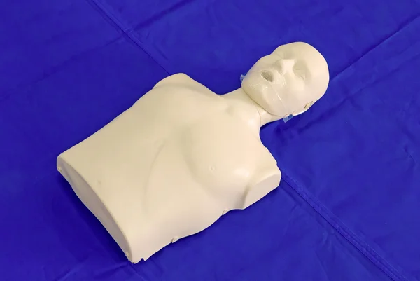 Modelování figuríny používané při tréninku CPR — Stock fotografie