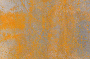 Metal plaka arkaplan olarak pas dokusu