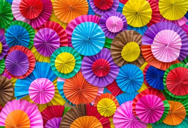 Kağıt arka plan için çok renkli soyut katlama