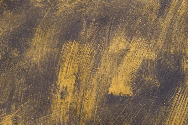 Malowane złotem na metalowe tekstura tło — Zdjęcie stockowe
