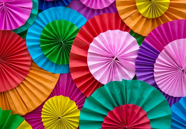 Paper folding multicolored abstract for background — Stock Photo, Image