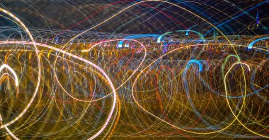 ışık hızı hareket ile arka plan