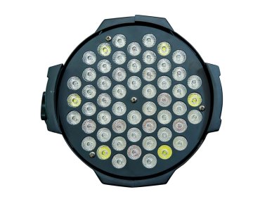 Beyaz arka plan izole led ışık ampul