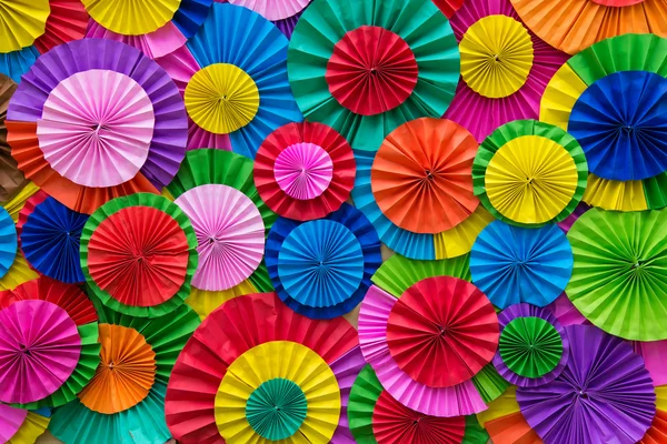 Paper folding multicolored abstract for background — Stock Photo, Image