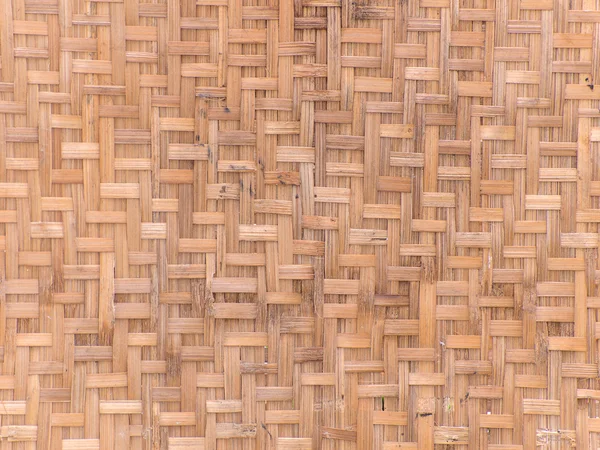 Handcraft bambu väva textur för bakgrund — Stockfoto