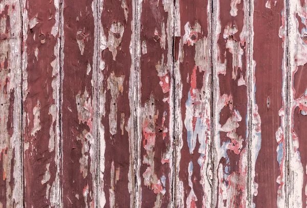 Dřevěná prkna textury s popraskané barvy pro pozadí — Stock fotografie