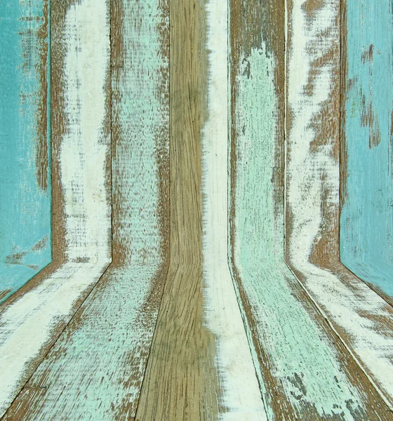 Ξύλινες σανίδες υφή με ραγισμένο χρώμα χρώμα για φόντο — Φωτογραφία Αρχείου