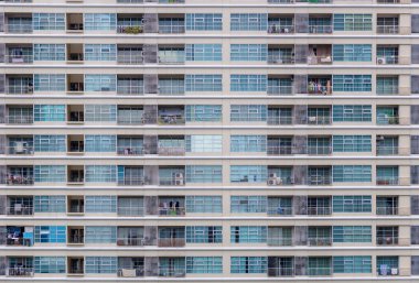 balkon apartmanda şehir