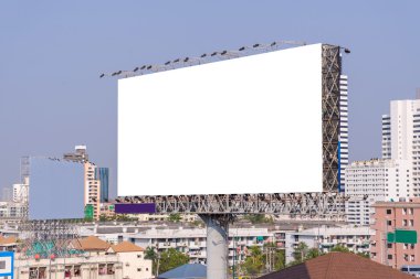 city view geçmişi olan büyük boş Pano