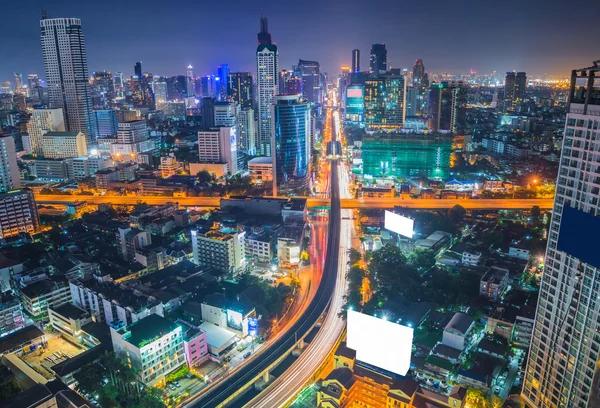 Top view of Expressway Highway in Bangkok Thailand — Stock Photo, Image