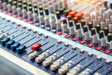 Ses karıştırıcı denetimi için ekipman