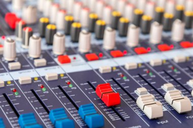 Ses karıştırıcı denetimi için ekipman