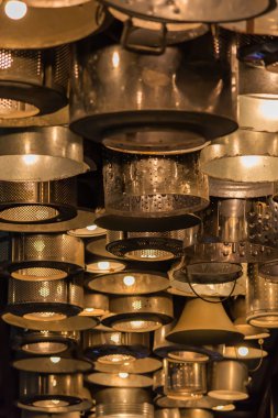 İç mimari için güzel Vintage Aydınlatma Dekorasyonu