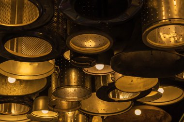 İç mimari için güzel Vintage Aydınlatma Dekorasyonu